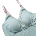 (New) women Maternity Nursing tank top breastfeeding tee sling solid color front hanging buckles shirt clothes.