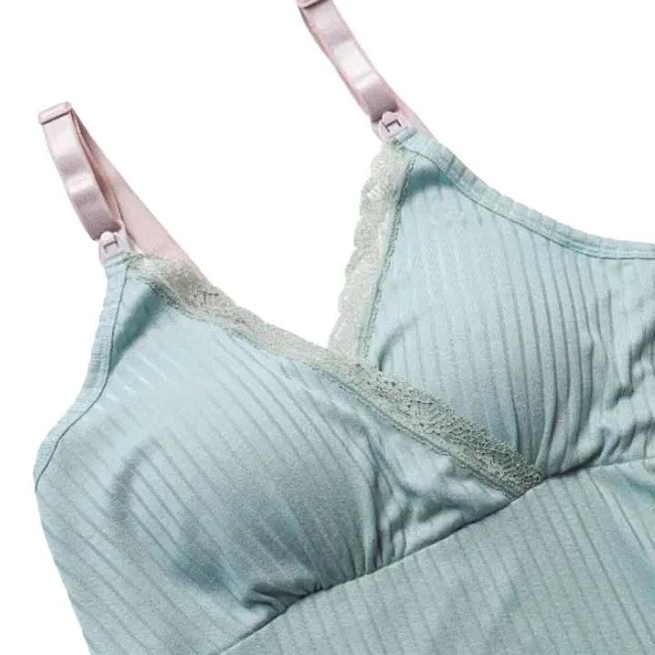 (New)%20women%20Maternity%20Nursing%20tank%20top%20breastfeeding%20tee%20sling%20solid%20color%20front%20hanging%20buckles%20shirt%20clothes%20-%20Image%206
