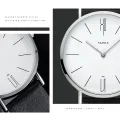 Men Watch Fashion Ultra-thin Simple Watches Men Waterproof Leather Strap Quartz Watch For Men Wristwatch.