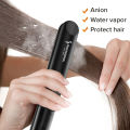 Ubeator -High-Grade Professional Ceramic Steam Hair Straightener Fast Heating Vapor Hair Flat Iron for Women-515-Black. 