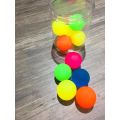 1Pcs MINI BOUNCY BALL BOUNCE ASSORTED TYPE OF BOUNCY BALL BOLA KECIL TOY COLOURFUL. 