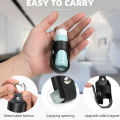 PU Storage Bag Antibacterial Spray Bottle Holster Night Asthma Inhaler Bracket Children Adult Cough Bottle Storage Jessica. 