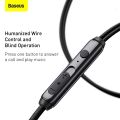 BASEUS H19 ENCOK 3.5MM WIRED EARPHONE 3.5mm Aux Wired Earphone Best Earphone Sound Quality Earphone. 