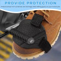 Motorcycle Shoe Protector - Gear Shift Pad Cover - Adjustable Anti Slip Boot Protector for Riding (Grade A). 