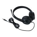 3.5mm H500 Service Headphone Call Center Headset Telephone Traffic Earphone Customer Communication 360 Degrees Computer Headset. 