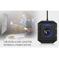 2X Phoinikas T10 Multi-Switch USB Hub Audio Adapter External Stereo Card Black. 