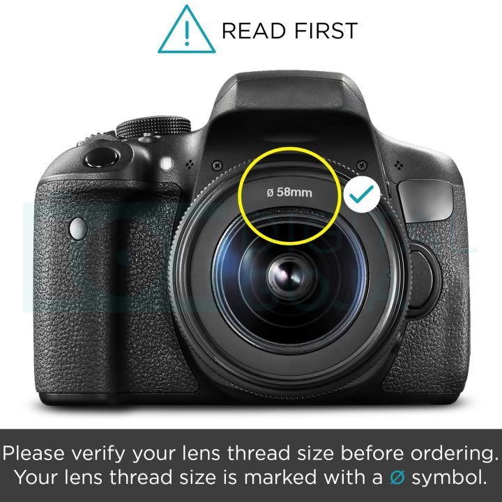 58MM%20Tulip%20Flower%20Lens%20Hood%20for%20Canon%20EOS%2077D%2080D%2090D%20Rebel%20T8i%20T7%20T7i%20T6i%20T6s%20T6%20SL2%20SL3%20DSLR%20Cameras%20with%20Canon%20EF-S%2018-55mm%20f/3.5-5.6%20is%20Lens%20and%20Select%20Nikon%20Lenses%20-%20Image%203