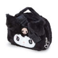 Portable New Cartoon Makeup Bag Sanrio Kuromi Melody Plush Toy Plush Makeup Bag Home Storage Bag Girl Gift MIO Super Store.