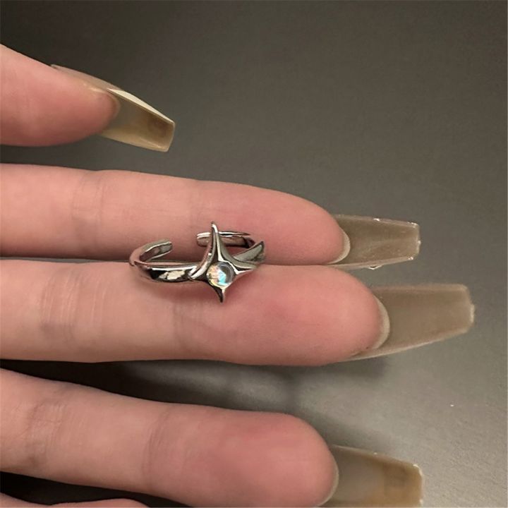 Cute%20Y2k%20Star%20Open%20Ring%20for%20Women%20Creative%20Vintage%20Silver%20Color%20Adjustable%20Rings%20Couple%20jewelry%20gift%20-%20Image%205