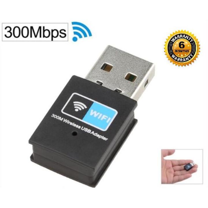Usb Adapter 300mbps USB Wifi Adapter 300Mbps With Warranty | Daraz.com.bd
