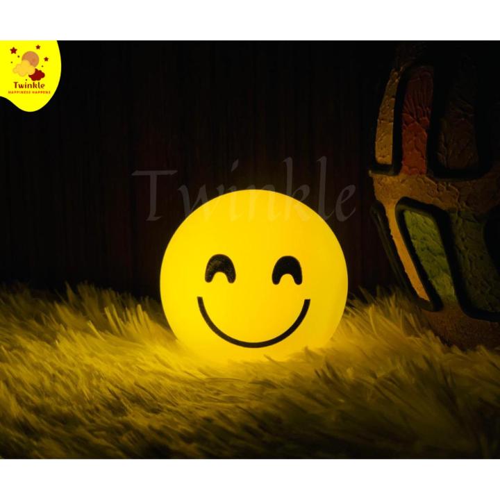 Cute Emoji Face Mini LED Night Light for Kids or any celebration