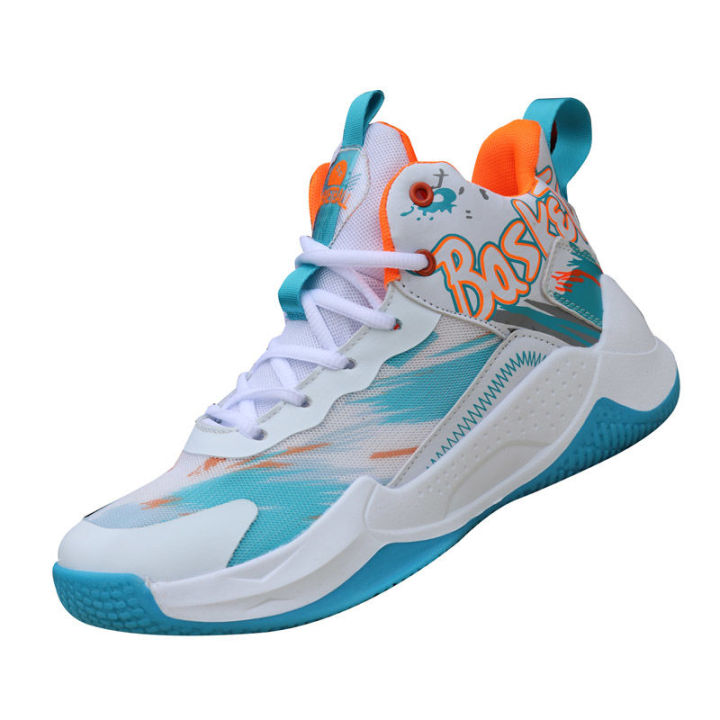Men's Shoes2023New Mesh Breathable Deodorant High-Top Shoes Sports Casual Students' Shoes Ringing Curry Basketball Shoes for Men