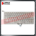 Original A1342 US UK France Spanish Keyboard For Macbook Air 13 White A1342 US UK FR SP Keyboards Layout Replacement. 