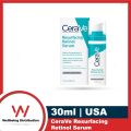 CeraVe Resurfacing Retinol Serum 30ml for Post-Acne Marks and Skin Texture | Pore Refining, Resurfacing, Brightening Facial Serum with Retinol and Niacinamide | Fragrance Free, Paraben Free & Non-Comedogenic. 