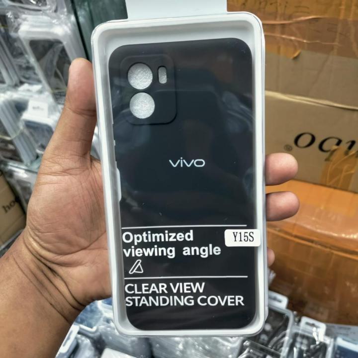 For Vivo Y15s Luxury Silicone Protect Back Cover Soft Case Daraz