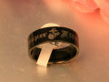 U.S. Army Marine Corps men's semper fidelis ring titanium steel ring WISH. 