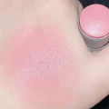 2 In 1 Cute Blusher Stick Cream Smooth Cheek Tint Nude Matte Rose Blush Face Pink Korean Rouge Natural Women Makeup.