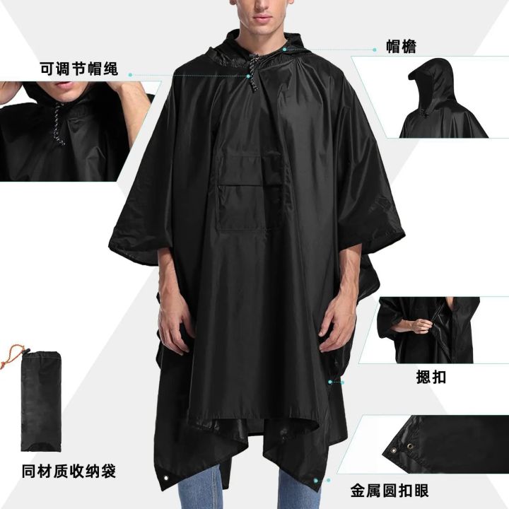 Outdoor%20Hooded%20Rain%20Poncho%20for%20Adult%20with%20Pocket,%20Waterproof%20Lightweight%20Unisex%20Raincoat%20Jacket%20for%20Hiking%20Camping%20Emergency%20-%20Image%203