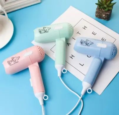 Portable mini hair dryer multicolor