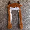 Ear Moving Jumping Hat Costume Dress up Cosplay for Christmas Easter Party Deer. 
