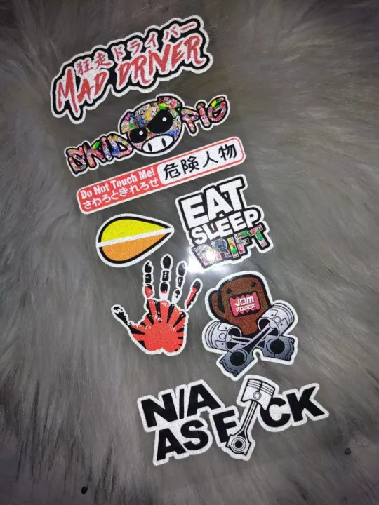 Car%20Styling%20Reflective%20Funny%20Drift%20JDM%20Sticker%20-%20Image%202