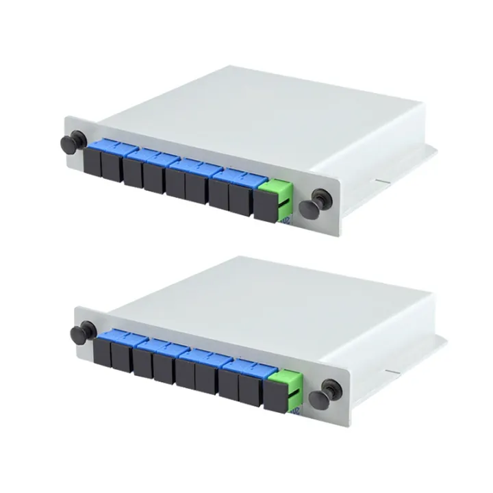 OUMERY%202X%20Fiber%20Optic%20Plc%20Splitter%201%20x%208%20Insertion%20Outdoor%20Electrical%20Splitter%20/%20Lgx%20/%20Cassette%20Type%20Sc/Apc%20-%20Image%202