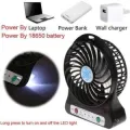 Portable Handheld Mini Rechargeable Mini Fan | 3 Speed | Reading Table Charger Fan. 
