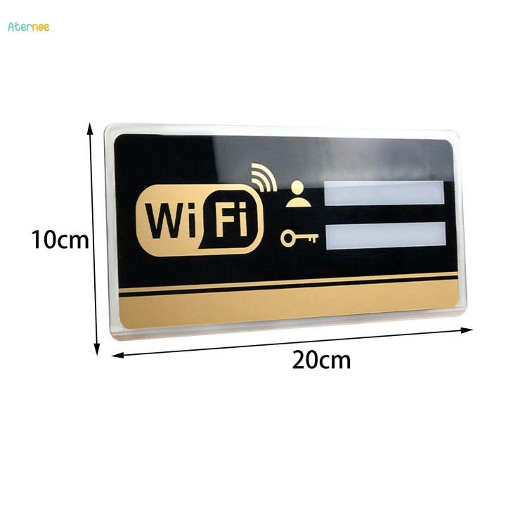 WiFi%20Sign%20Sticker%20Mirror%20Account%20Password%20Handwriting%20Reusable%20Acrylic%20Wall%20Stickers%20Notice%20Board%20Sign%20for%20Home%20Store%20Restaurant%20Accessories%20-%20Image%203