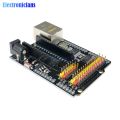 diymore ENC28J60 Ethernet shield V2.0 LAN Network Module I/O SPI 51 AVR PIC LPC STM32 for Arduino UNO R3 CH340G NANO V3.0. 