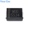 100 PCS SMC DO 214AB SMD Schottky Diode SS510 SS310 SS56 SS54 SS36 SS34 SK54.