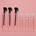 50 pcs / 1 ml 2ml can be filled with glass perfume bottle empty Sample ropper bottle empty bottle perfume ube rial ottle. 