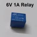 DC-6v SPDT Power Relay 1A 6Pin P C B Mount. 