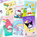 Sanrio Hello Kitty Stickers Cinnamoroll Kuromi My Melody Pachacco Kawaii Sticker GJCUTE. 