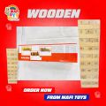 Wooden Jenga Block Games for Kids  54 Pieces. 