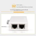 2X Mini 2 Port RJ45 RJ-45 Network Switch Ethernet Network Box Switcher Dual 2 Way Port Manual Sharing Switch Adapter HUB. 