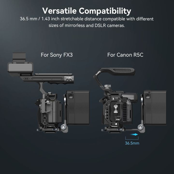 SmallRig%20V-Mount%20Battery%20Plate,%20V%20Lock%20Battery%20Mounting%20Plate%20with%20Quick%20Release%20Plate%20for%20Arca-Swiss,%201/4-20%20Threads%20for%20DSLR%20-%20Image%204