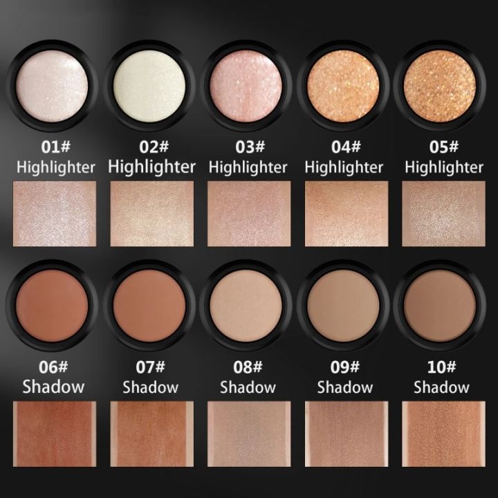 10%20Colors%20Face%20Highlighters%20Bronzers%20Stick%20Creamy%20Contour%20Nose%20Waterproof%20Glitter%20Maquiagem%20Lightweight%20V%20Line%20Shape%20Beauty%206g%20Abandon%20Abandon%20-%20Image%205