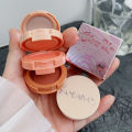 Blush Natural High-gloss Contour Powder 3 In 1 Face Contouring Highlighter Women Face Makeup Palette. 