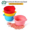 (NEW)Lumina Anti-scald Wax Pot Non-stick Silicone Wax Warmer Liner with Handle Hair Removal Wax Melt Heater Container Replacement for Smooth Skin Buyers' Choice Silicone Wax Pot.