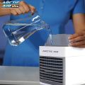 Latest Quality Portable Mini USB Air Cooler with 7 Colors LED lights Personal AC Fan Desktop Air Conditioner for Office/Home.