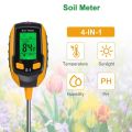 Four-in-one soil detector soil pH meter soil pH value test instrument temperature and humidity meter moisture meter. 