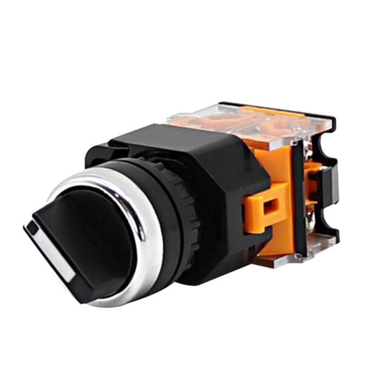 22mm Rotary Selector Switch Two 2 Positions Latching 10A Knob Switches