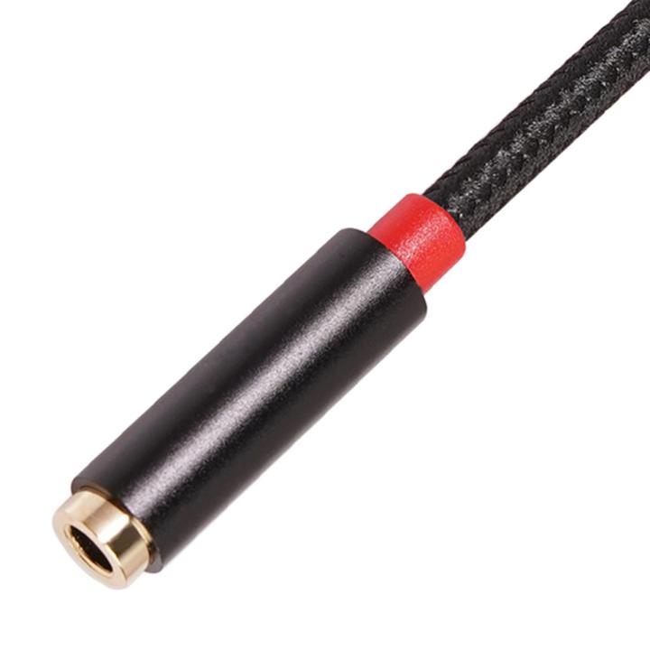 3.5mm Jack AUX AUDIO Male to Female Extension Cable with Microphone Stereo 3.5 Audio Adapter for PC Headset (1M)