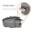 13L Bicycle Carrier Bag Bike Rear Basket Waterproof Pannier Trunk Bags Back Rack Rear Seat Bag Cycling Luggage Shoulder Handbag. 