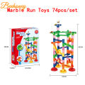 Marble Run Building Blocks 3D Marbles Slide Track Toys Diy Creative Assembled Maze Toys For Kids Gifts.