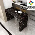 Self Adhesive ( 10 SQF ) Furniture Wrap Wallpaper Wall Sticker Water Proof Toilet Bath Room Contact Paper Furniture Kitchen Cabinet Table Top Wrap Decal Vinyl - Sticker - Sticker. 