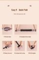 Double Belt Waterproof Foldable Bag Reusable Grocery Bags Washable Travel Storage Bags Large-capacity Portable Beach Bag Supermarket Tote Bag Eco-friendly Shopping Bag Shoulder/Hand Travel Bag.
