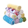 Soft Cotton Baby Handkerchief or Towel - 8pcs/Pack.