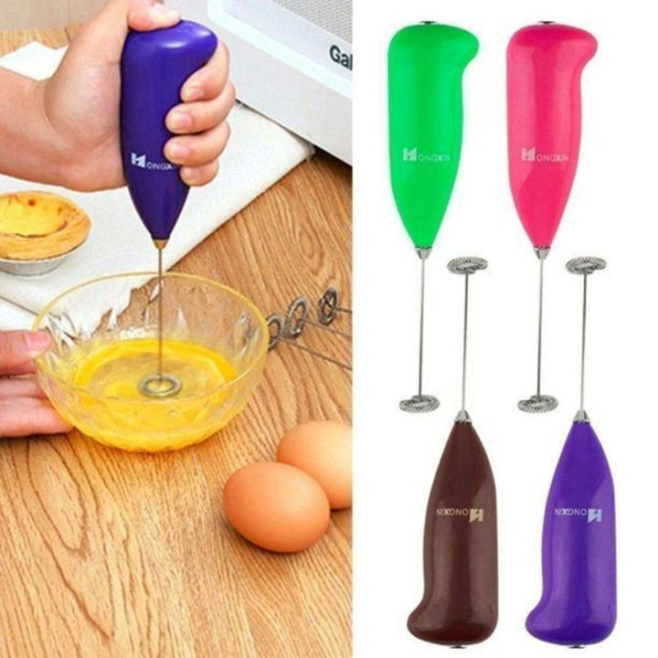 Mini Drink Frother, Portable Hand Blender for Lassi, Milk, Coffee, Egg Beater Mixer