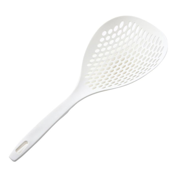 Fishing Dumplings Large Colander, Kitchen Long-Handled Noodle Spoon, Household Hot Pot Spicy/Hot Water Draining Spoon Filter Japan Style Demoo